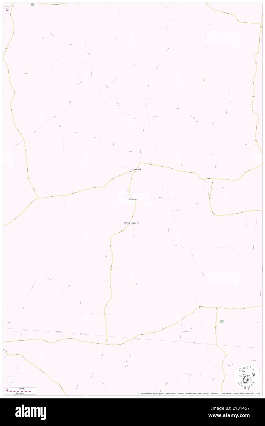 Melrose, Hardin County, USA, USA, Kentucky, n 37 29' 21'', S 85 59' 31'', Karte, Karte, Kartenausgabe 2024. Erkunden Sie Cartascapes, eine Karte, die die vielfältigen Landschaften, Kulturen und Ökosysteme der Erde enthüllt. Reisen Sie durch Zeit und Raum und entdecken Sie die Verflechtungen der Vergangenheit, Gegenwart und Zukunft unseres Planeten. Stockfoto