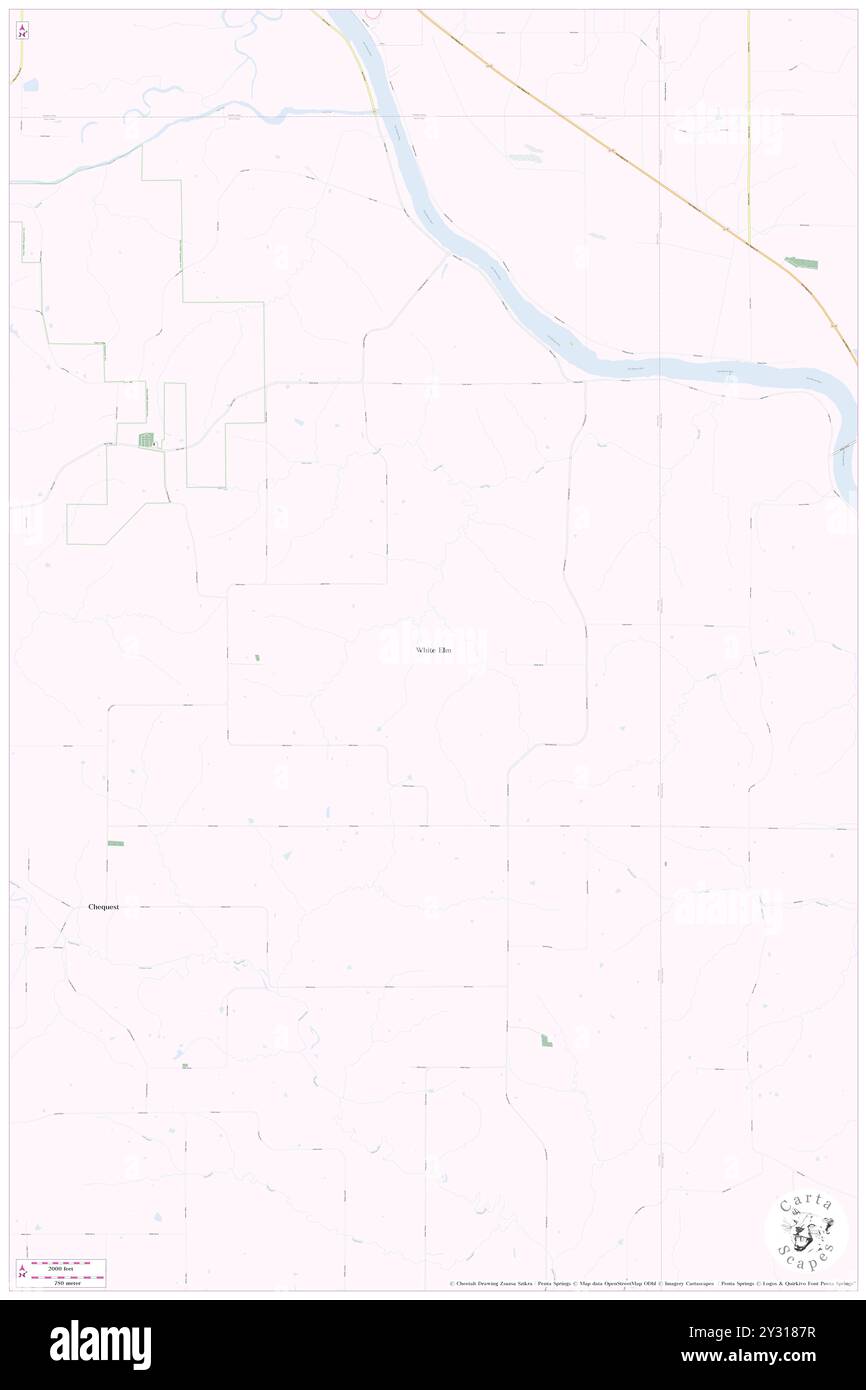 White Elm, Davis County, USA, USA, Iowa, n 40 51' 5''', S 92 12' 23'', Karte, Cartascapes Map, veröffentlicht 2024. Erkunden Sie Cartascapes, eine Karte, die die vielfältigen Landschaften, Kulturen und Ökosysteme der Erde enthüllt. Reisen Sie durch Zeit und Raum und entdecken Sie die Verflechtungen der Vergangenheit, Gegenwart und Zukunft unseres Planeten. Stockfoto