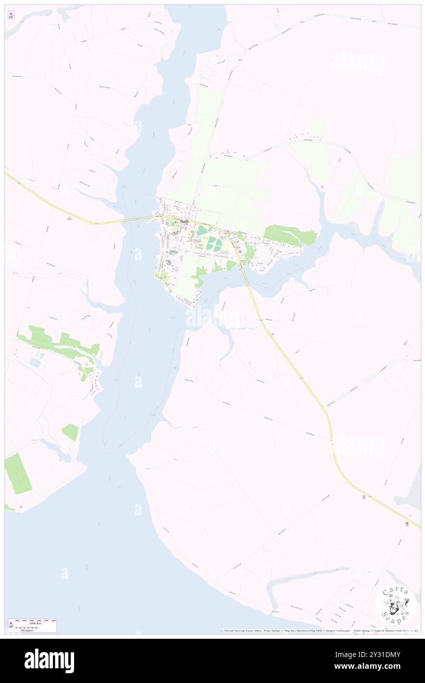 Bath, Beaufort County, USA, North Carolina, n 35 28' 37'', S 76 48' 41'', Karte, Cartascapes Map, veröffentlicht 2024. Erkunden Sie Cartascapes, eine Karte, die die vielfältigen Landschaften, Kulturen und Ökosysteme der Erde enthüllt. Reisen Sie durch Zeit und Raum und entdecken Sie die Verflechtungen der Vergangenheit, Gegenwart und Zukunft unseres Planeten. Stockfoto