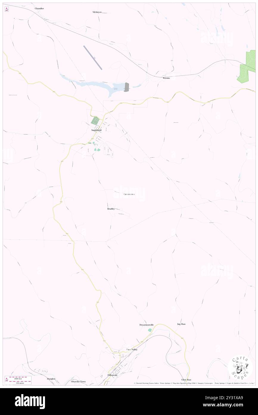 Greentown, Jefferson County, USA, USA, Ohio, n 40 15' 5''', S 80 46' 6'', Karte, Cartascapes Map, veröffentlicht 2024. Erkunden Sie Cartascapes, eine Karte, die die vielfältigen Landschaften, Kulturen und Ökosysteme der Erde enthüllt. Reisen Sie durch Zeit und Raum und entdecken Sie die Verflechtungen der Vergangenheit, Gegenwart und Zukunft unseres Planeten. Stockfoto