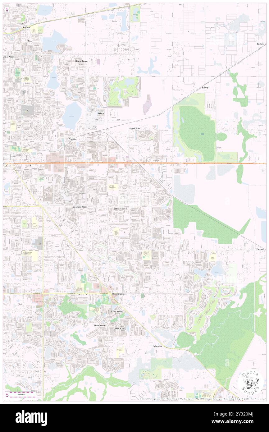 Saint Cloud Manor, Hillsborough County, USA, USA, Florida, n 27 55' 28'', S 82 14' 3'', Karte, Cartascapes Map, veröffentlicht 2024. Erkunden Sie Cartascapes, eine Karte, die die vielfältigen Landschaften, Kulturen und Ökosysteme der Erde enthüllt. Reisen Sie durch Zeit und Raum und entdecken Sie die Verflechtungen der Vergangenheit, Gegenwart und Zukunft unseres Planeten. Stockfoto