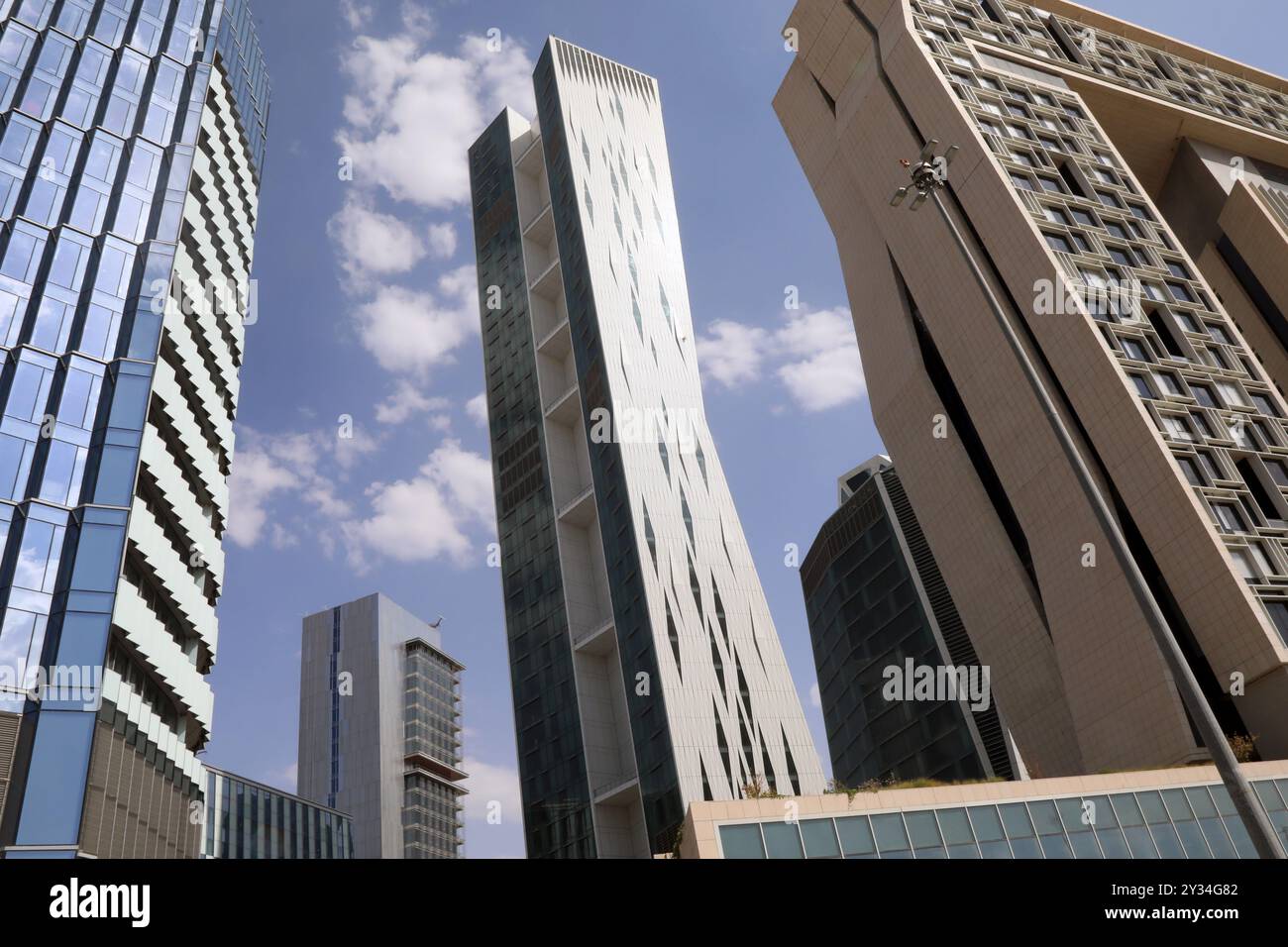 King Abullah Financial District in Riad, Saudi-Arabien Stockfoto
