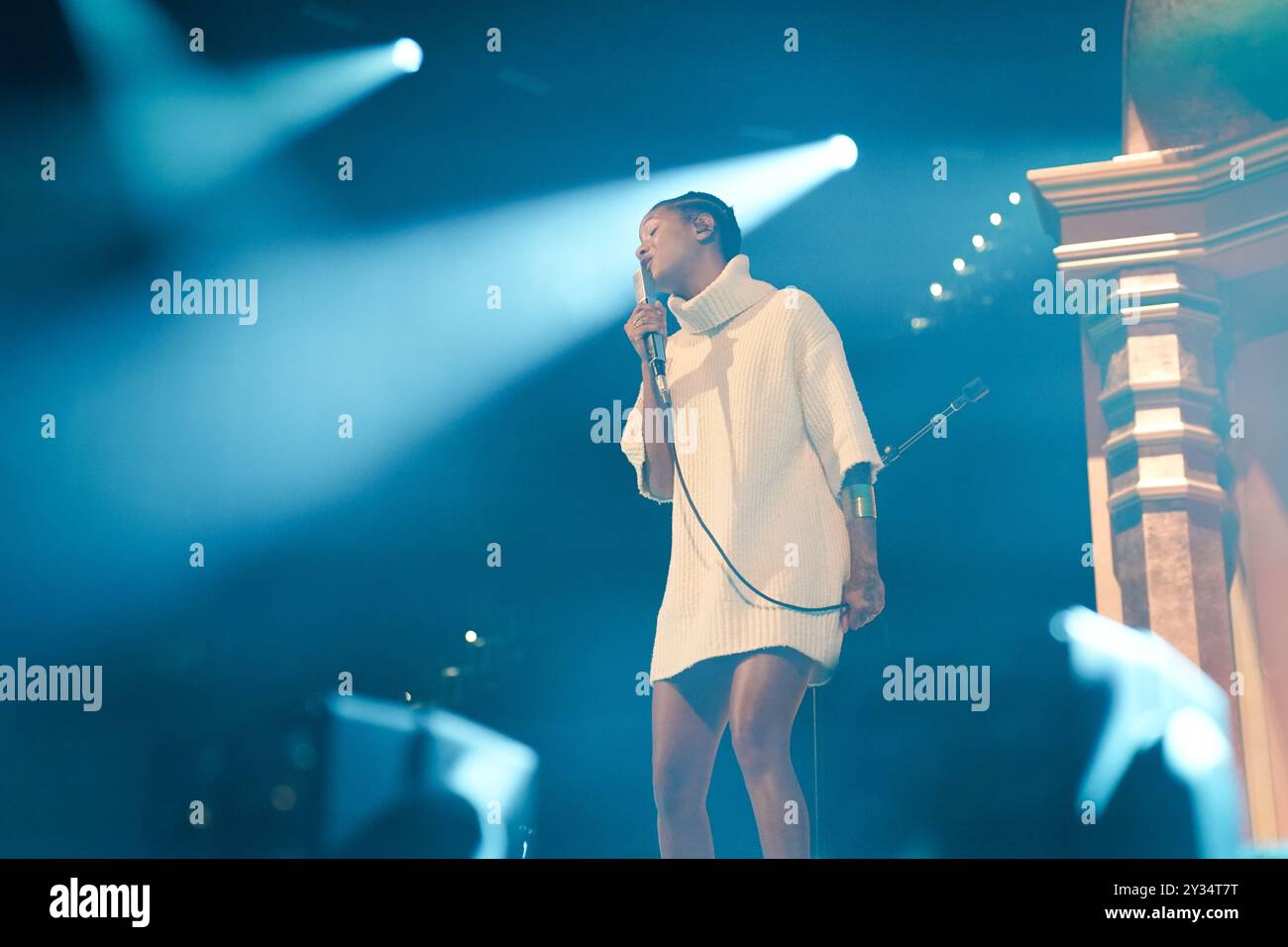 Willow Smith tritt am 2. September 2024 in Atlanta, Georgia, auf der Childish Gambino's New World Tour in der State Farm Arena auf. (Foto: Julia Beverly/Alamy Live News) Stockfoto