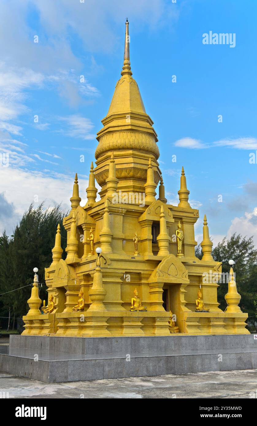 Laem Sor Pagode, Bang Kao Beach, Koh Samui, Thailand Stockfoto