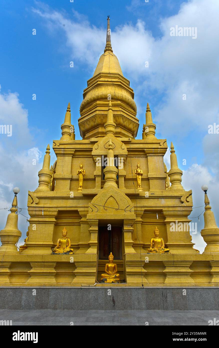 Laem Sor Pagode, Bang Kao Beach, Koh Samui, Thailand Stockfoto