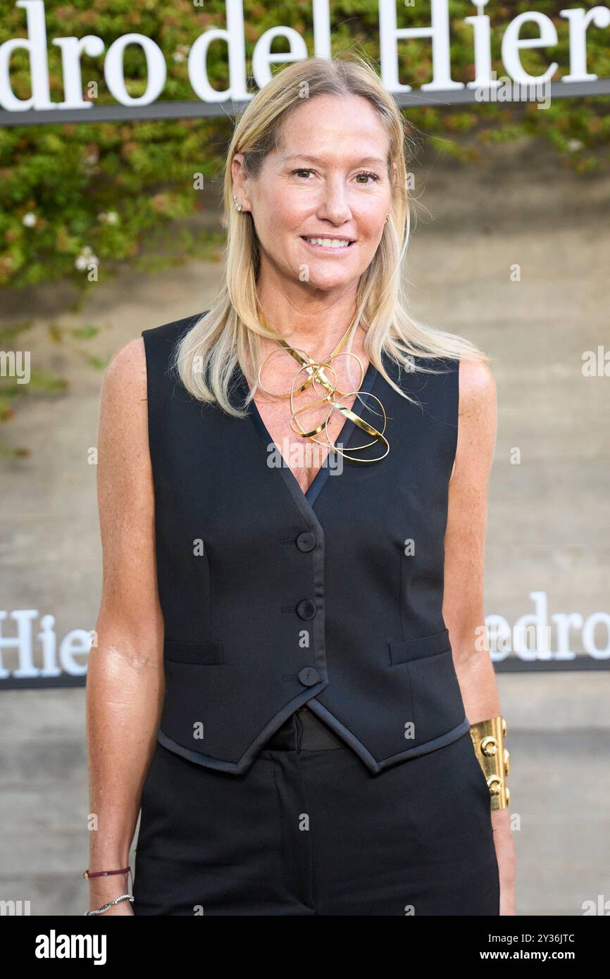 Madrid. Spanien. 20240912 nimmt Fiona Ferrer am 12. September 2024 an der Corona de Espinas in Madrid, Spanien, am 50. Jahrestag des Fotobesuchs „La leyenda del tiempo“ von Pedro del Hierro Teil Stockfoto