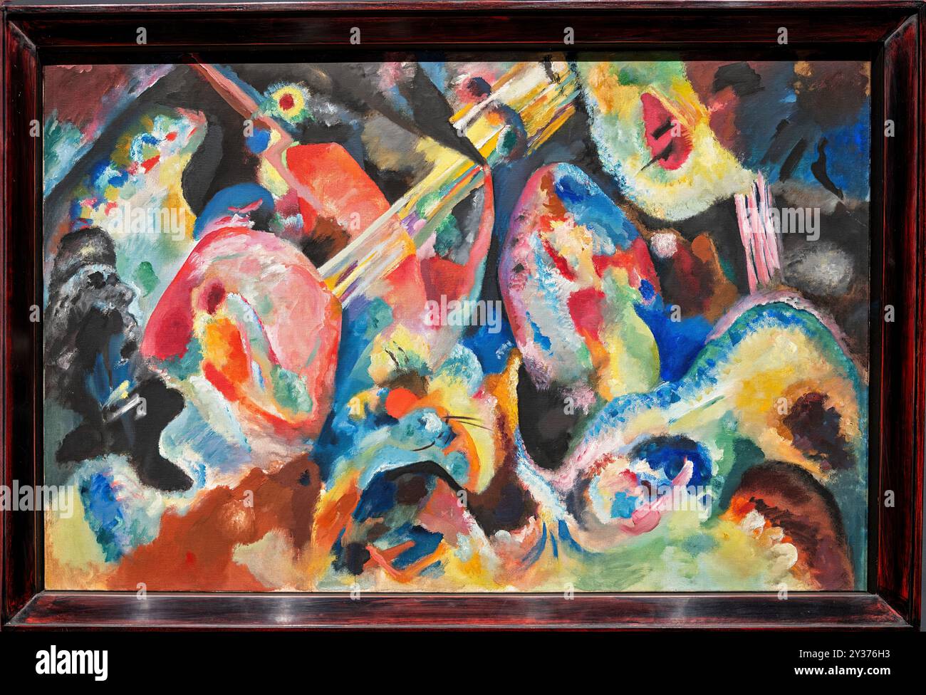 Wasily Kandinsky, Improvisationsvisage Stockfoto