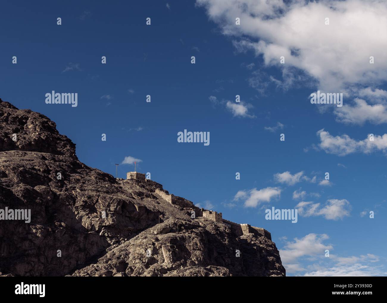 Altes Kharphocho-Schloss in Skardu Stockfoto