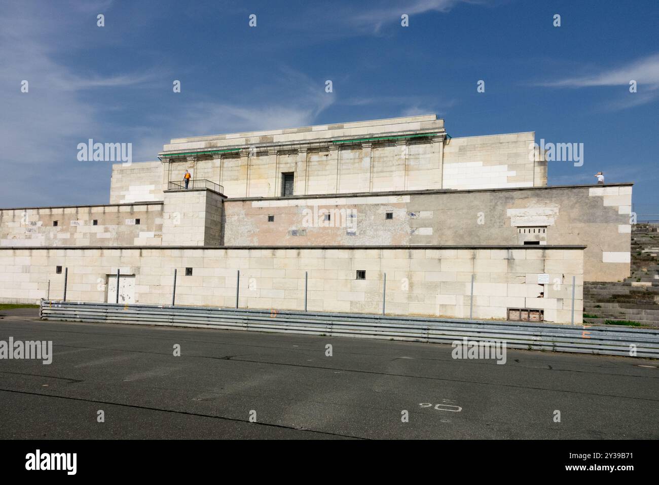 Zeppelinfeld Nürnberg Zeppelin Field Nazi Tribune Grandstand Stadium, Nürnberg Deutschland Europa Stockfoto