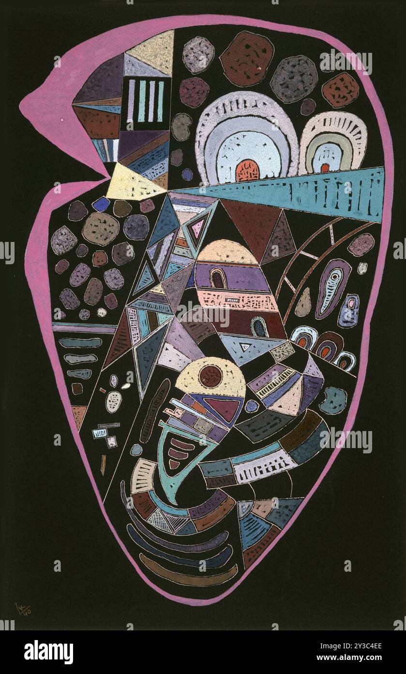 Unbenannt, 1940. Gefunden in der Sammlung des Musée National d'Art moderne, Centre Georges Pompidou, Paris. Stockfoto