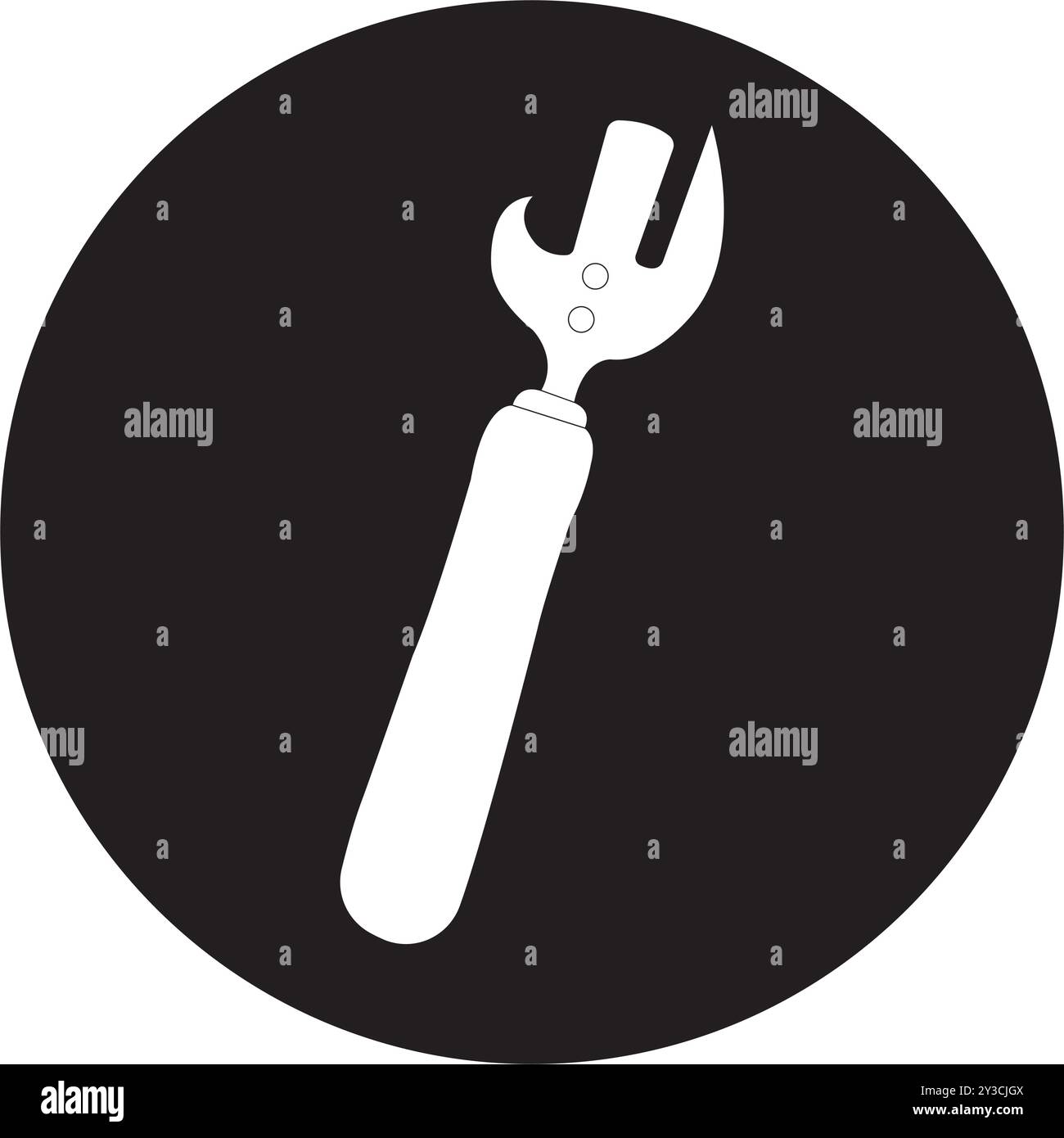 Flaschenöffner Symbol Vektor Illustration Symbol Design Stock Vektor