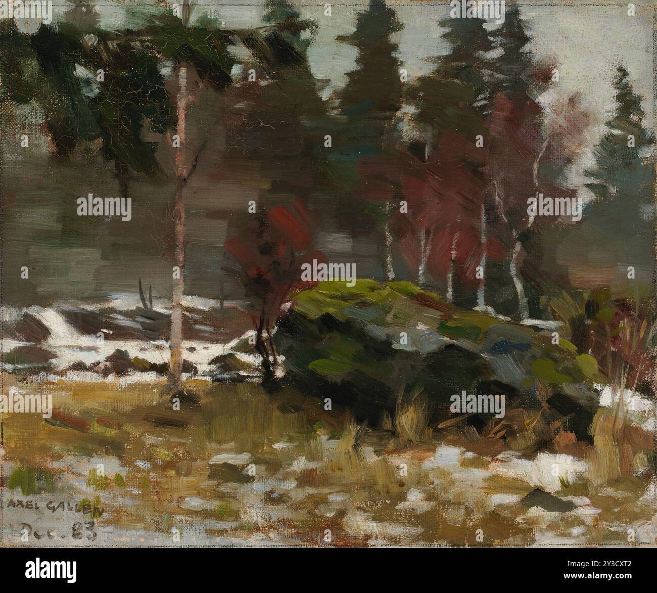 Anfang Frühling 1883. Stockfoto