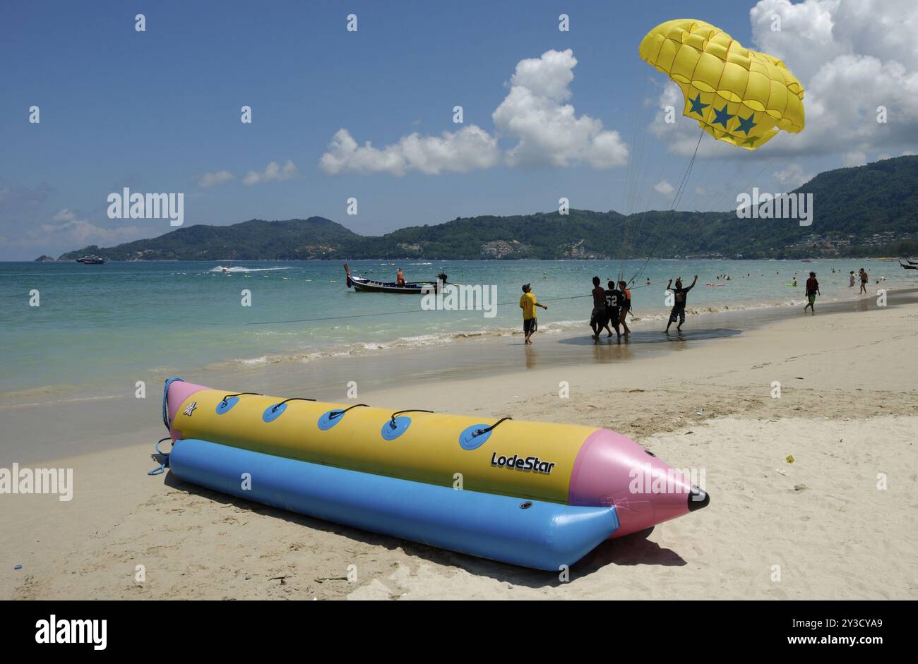 Patong Beach, Phuket, Thailand, Asien Stockfoto