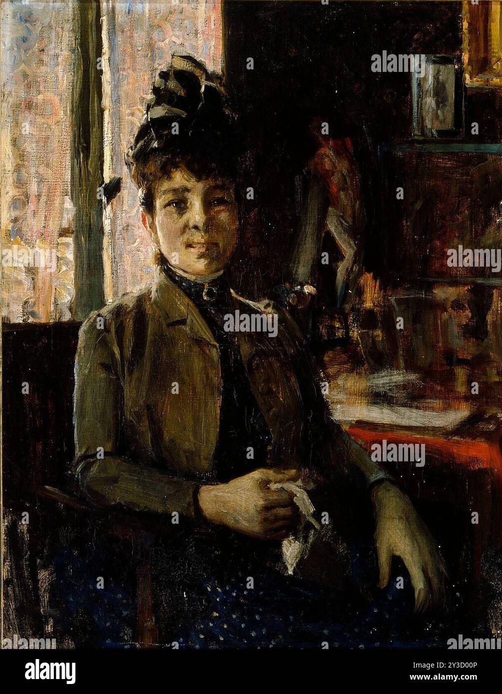 Gräfin Berthe de Vallombreuse, 1888. Stockfoto