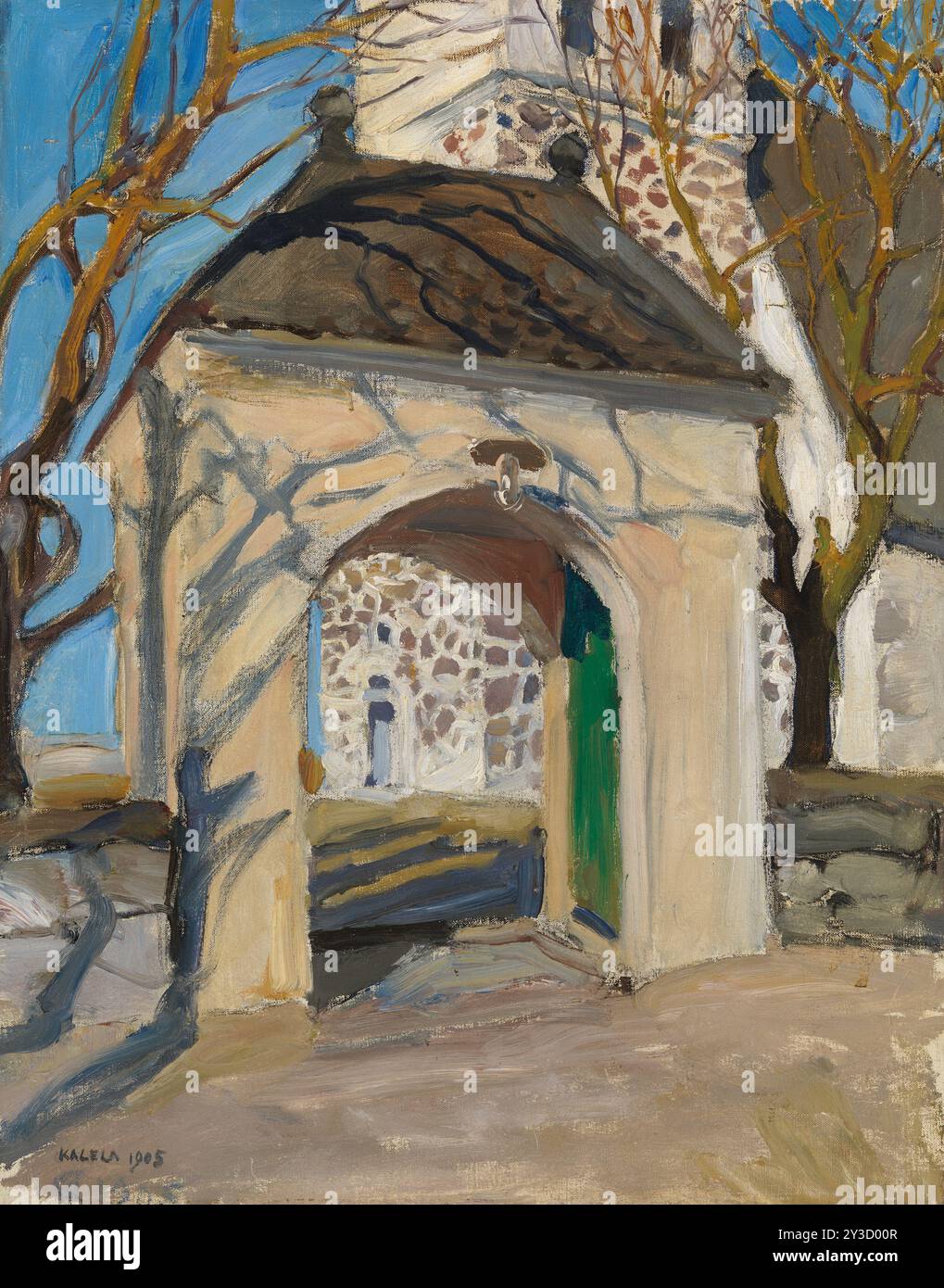 Raumakirche, 1905. Stockfoto