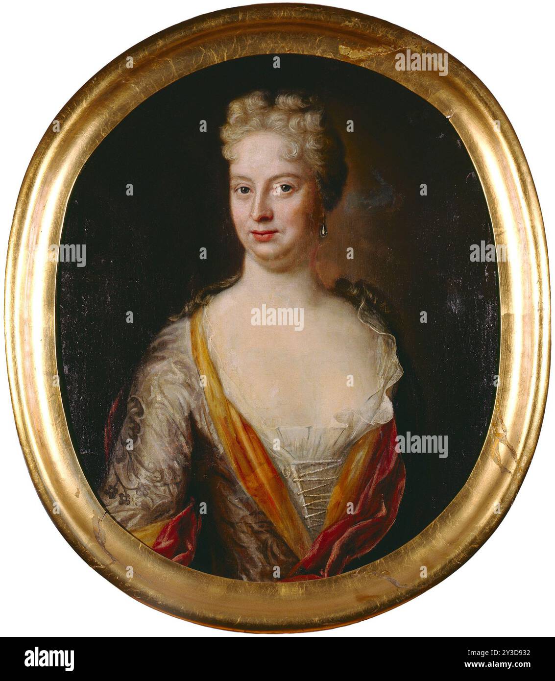 Bischofs Frau Elisabet Wallin, 1700. Stockfoto