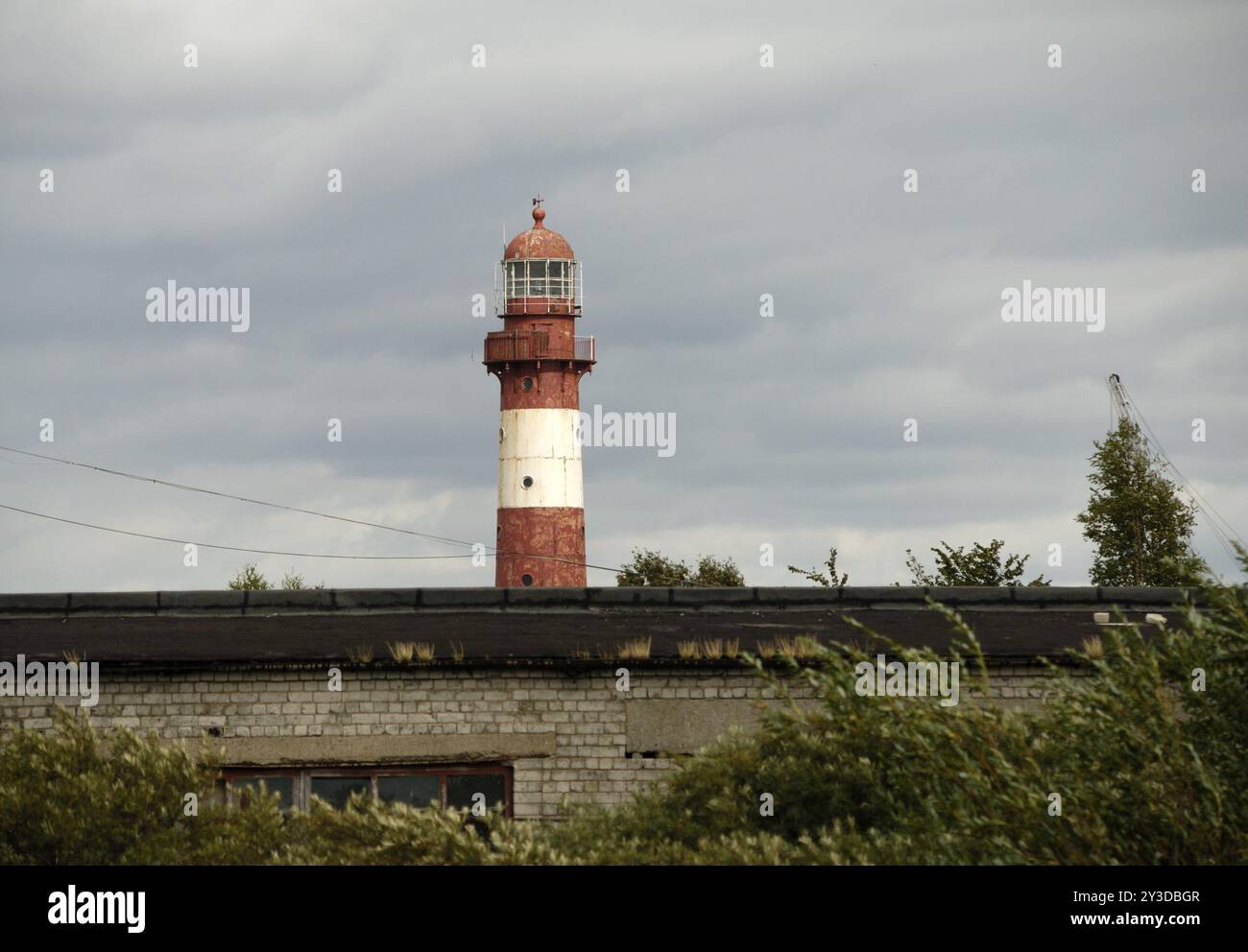 Leuchtturm in Liepaja, Lettland, Europa Stockfoto