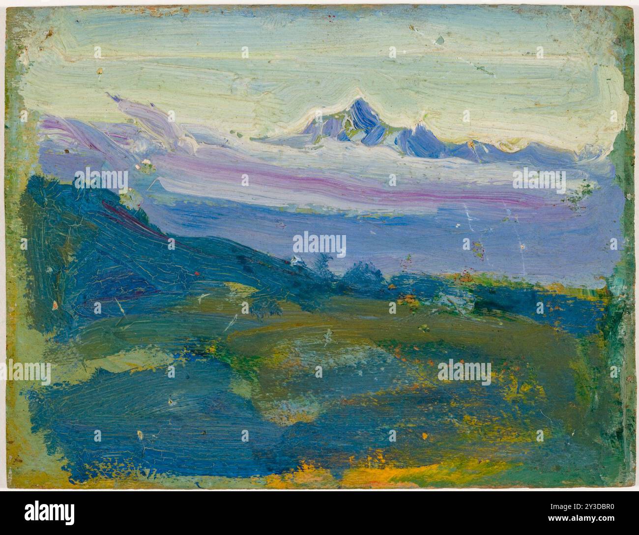 Mount Kenia, 1909. Stockfoto