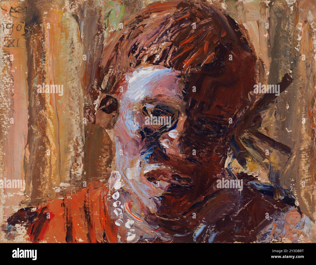 Ein Kikuyu-Mann, 1909. Stockfoto