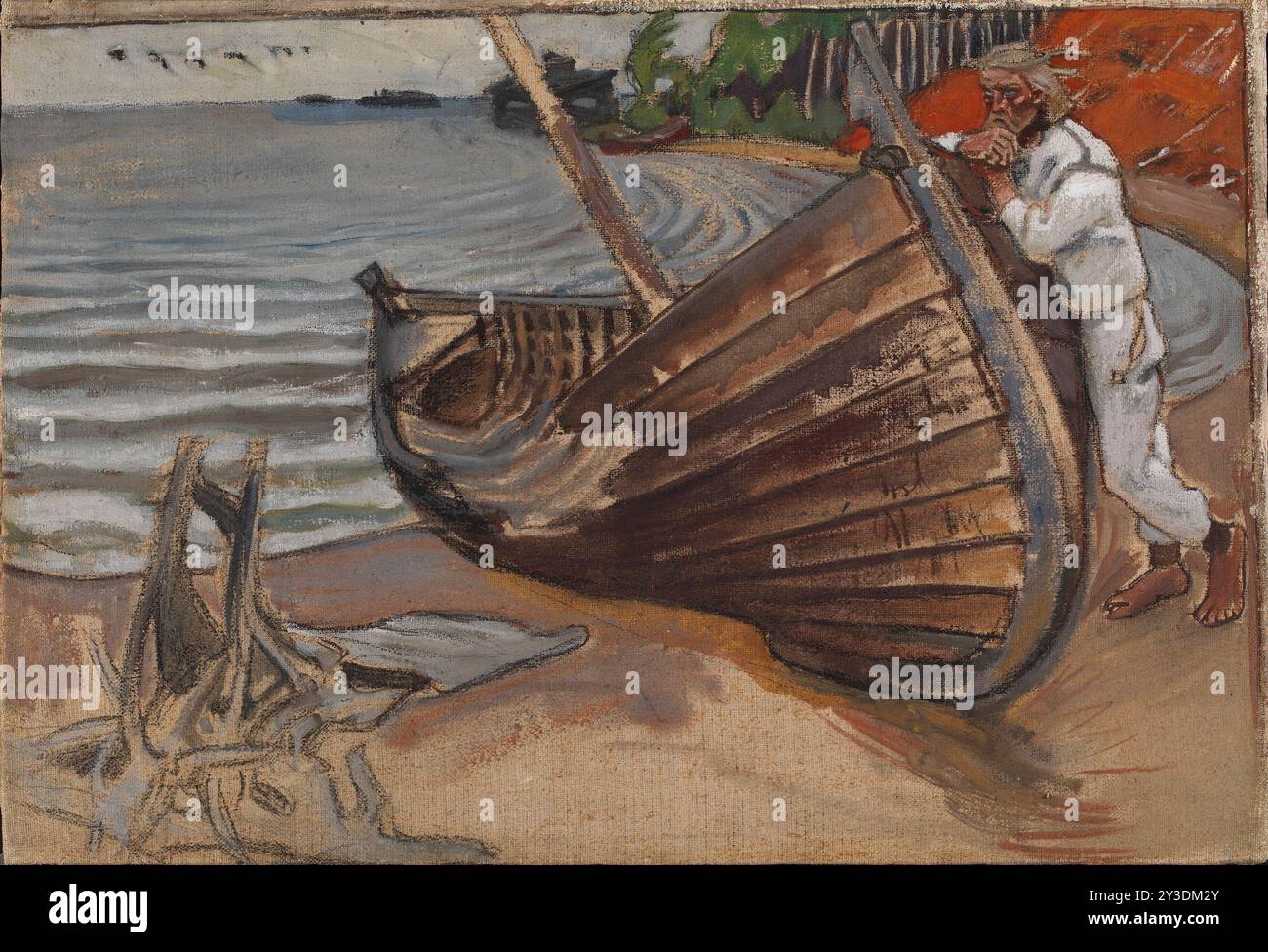 Das Klagen-Boot, 1906. Stockfoto