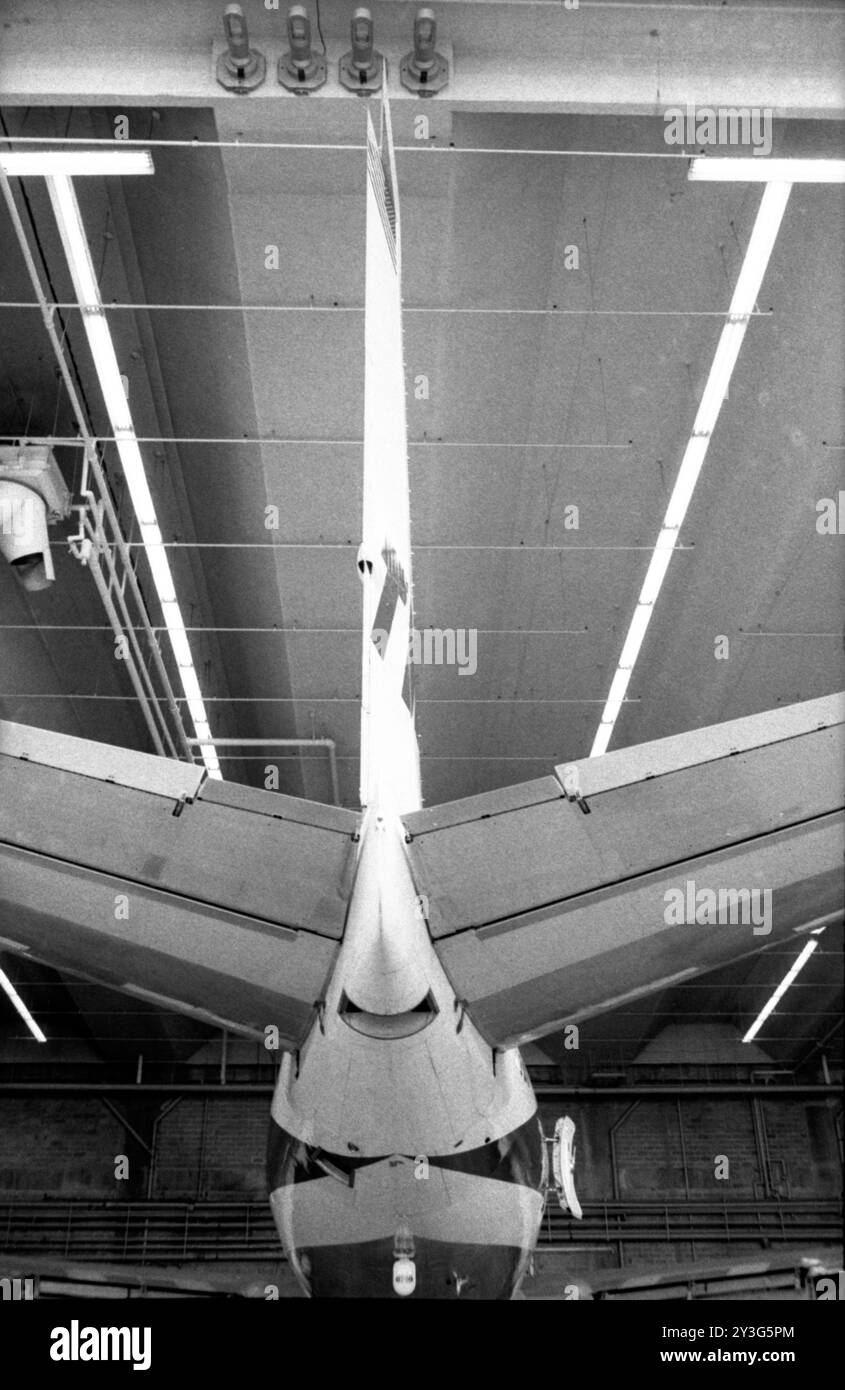 Ein Flugzeug der Trans World Airlines Boeing 707 am Flughafen Idlewild am 28. April 1959. Stockfoto