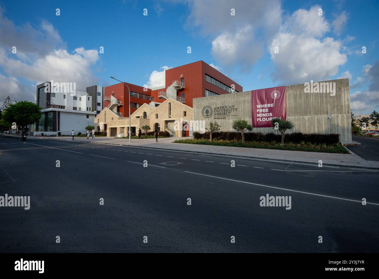 ​​​​​​​​​​​​​​​​​​​The American University of Beirut Twin Campus in Paphos (Pafos), Zypern. Stockfoto
