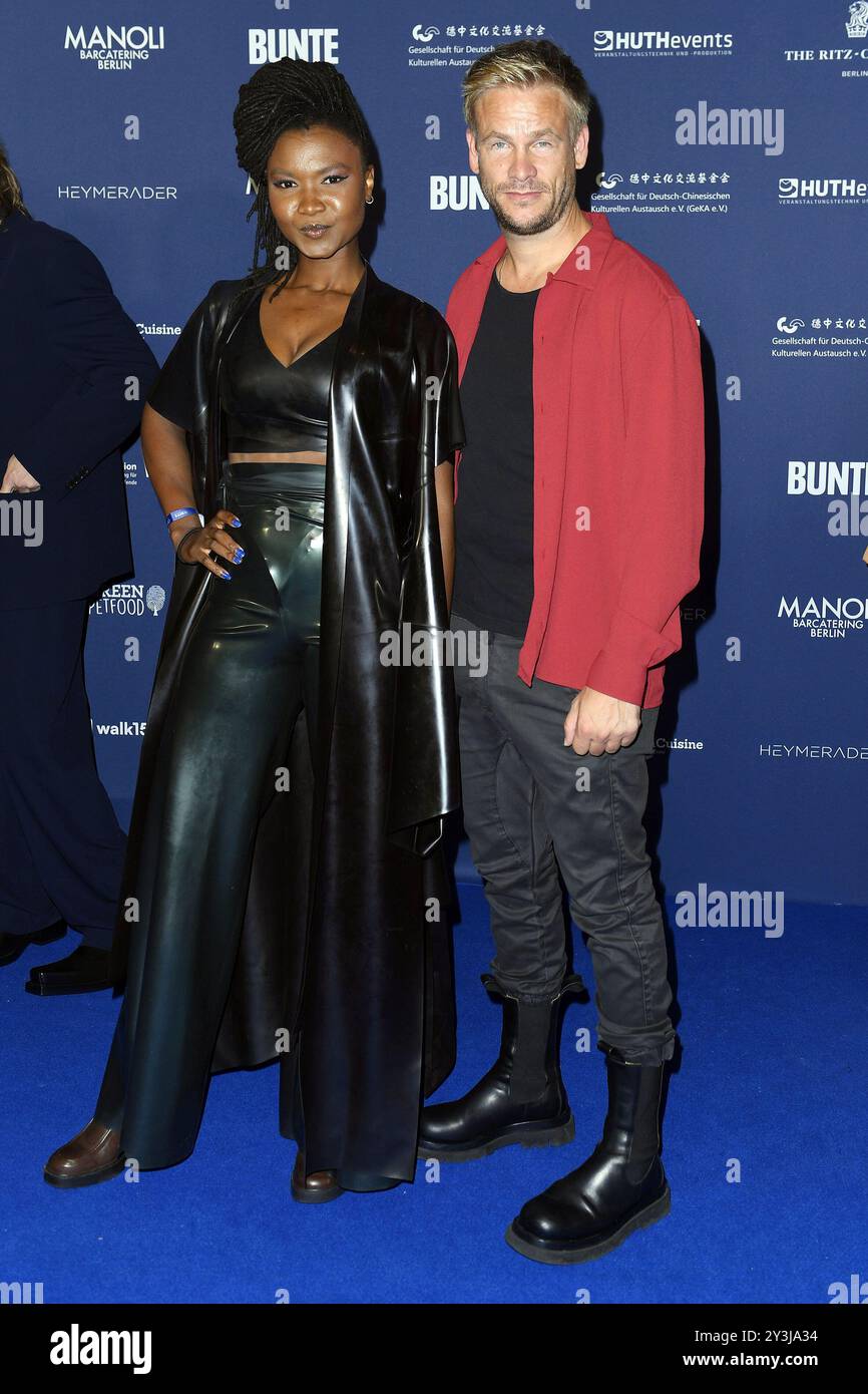 Victoire Laly und Frederic Heidorn bei der Verleihung vom Deutschen Schauspielpreis am 13.09.2024 in Berlin Stockfoto