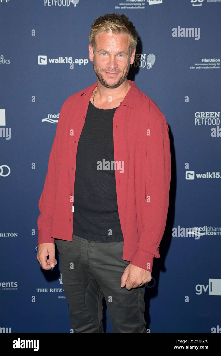 Frederic Heidorn bei der Verleihung des Deutschen Schauspielpreises 2024 im Club Theater Berlin. Berlin, 13.09.2024 *** Frederic Heidorn bei der Verleihung des Deutschen Theaterpreises 2024 im Club Theater Berlin Berlin, 13 09 2024 Foto:XF.xKernx/xFuturexImagex Schauspielpreis 4749 Stockfoto