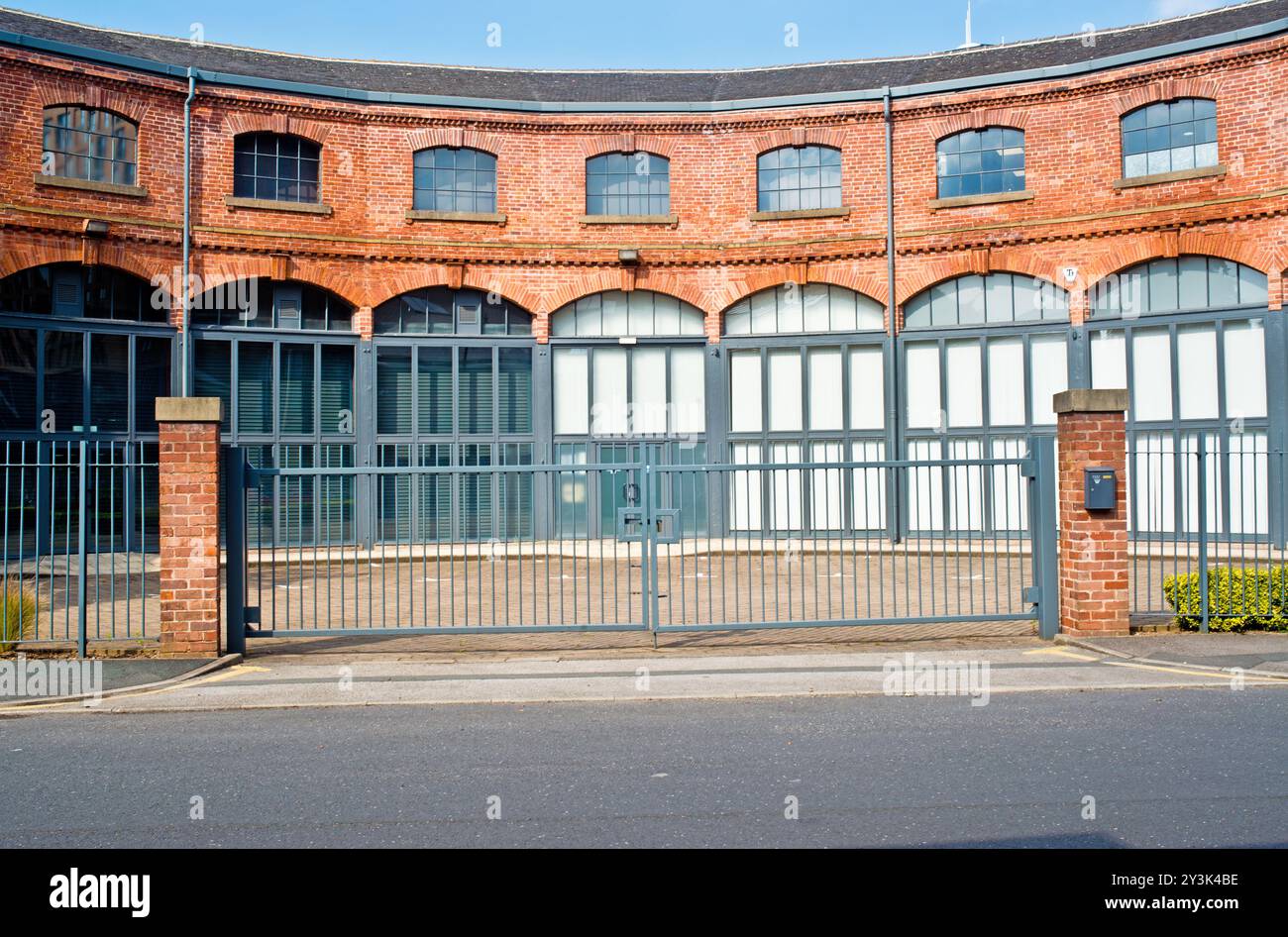 The Half Roundhouse, ex Leeds and Thirsk Railway, Leeds, West Yorkshire, England Stockfoto