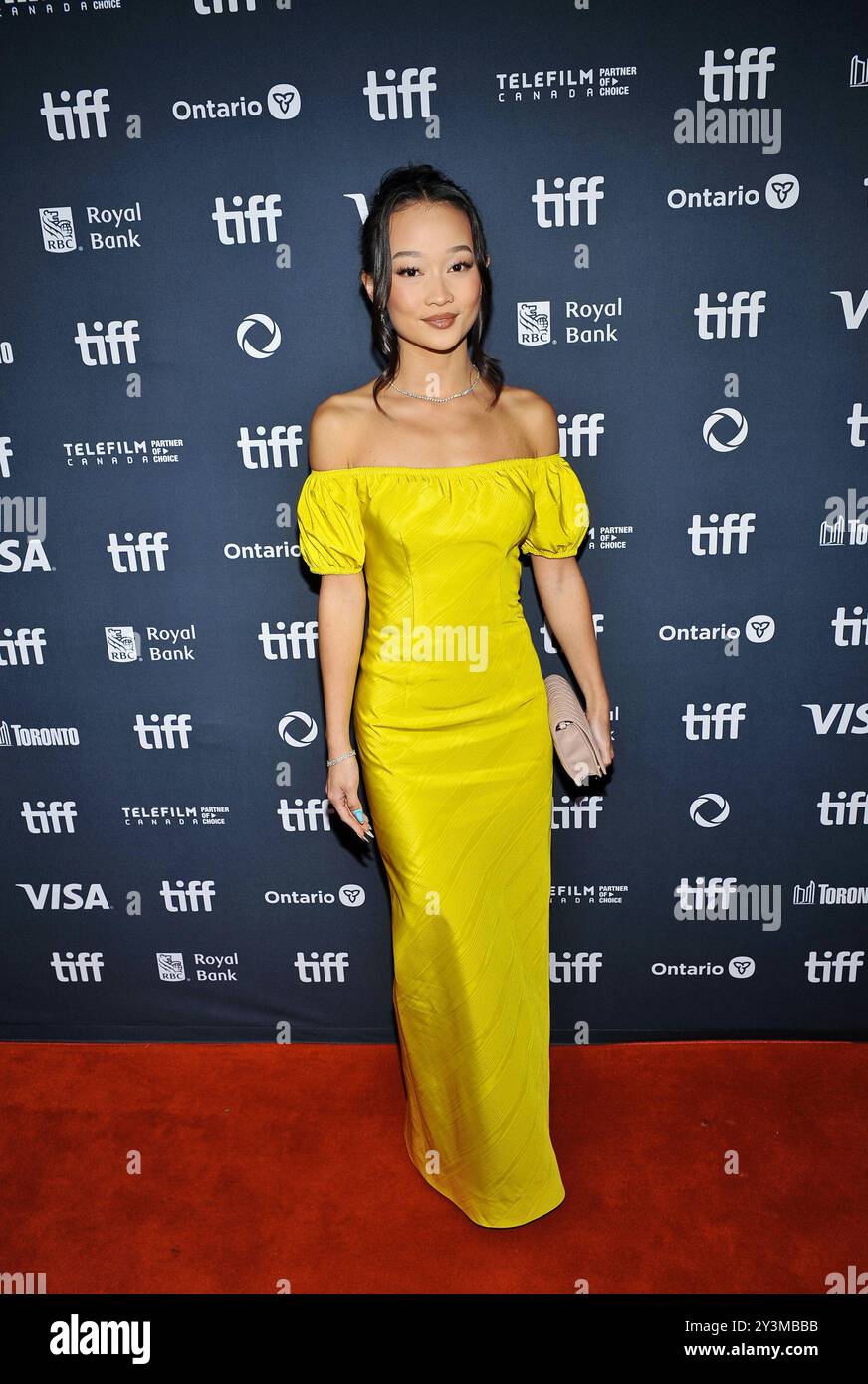 13. September 2024 – Toronto, Ontario, Kanada – Callina Liang. 2024 Toronto International Film Festival – „Präsenz“ im Princess of Wales Theatre. (Credit Image: © Brent Perniac/AdMedia via ZUMA Press Wire) NUR REDAKTIONELLE VERWENDUNG! Nicht für kommerzielle ZWECKE! Stockfoto