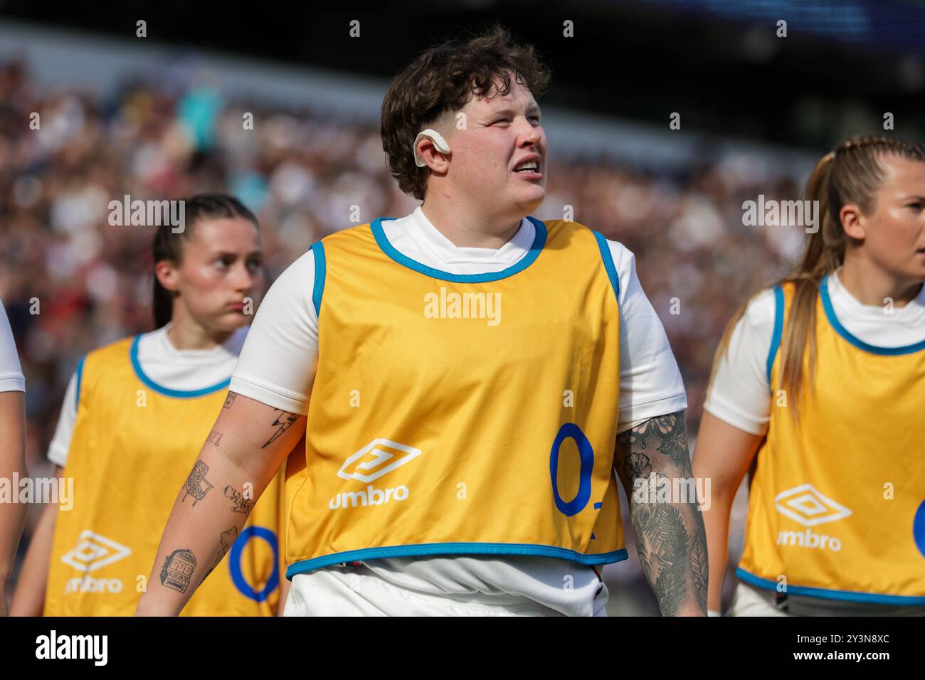 London, Großbritannien. September 2024. Hannah Botterman während des Spiels England gegen Neuseeland im Allianz Stadium in Twickenham. UK © ️ Credit: Elsie Kibue/Alamy Live News Stockfoto