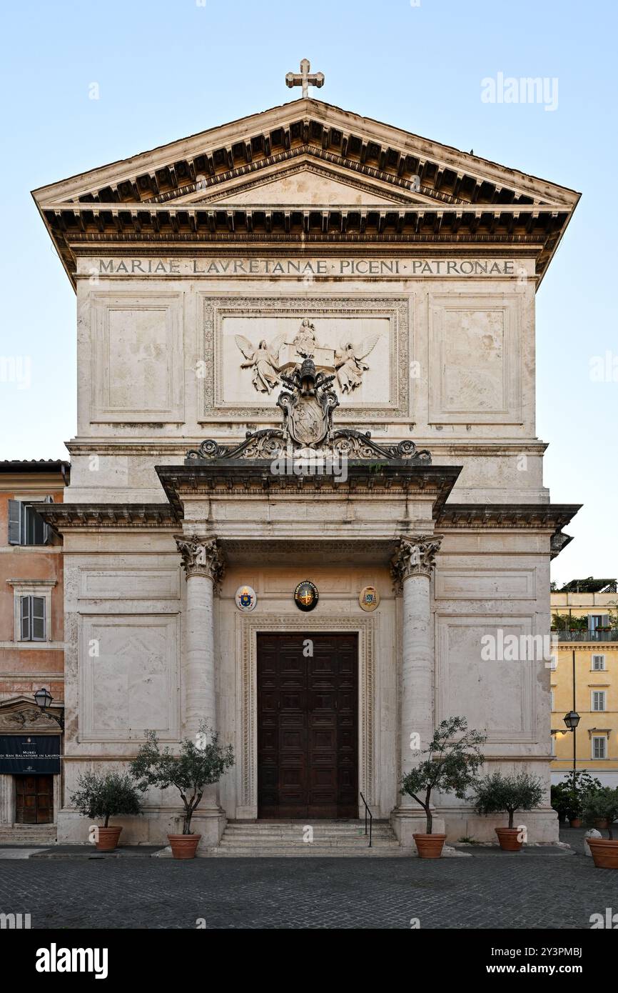 Heiligtum von San Salvatore in Lauro in Rom, Italien. Stockfoto