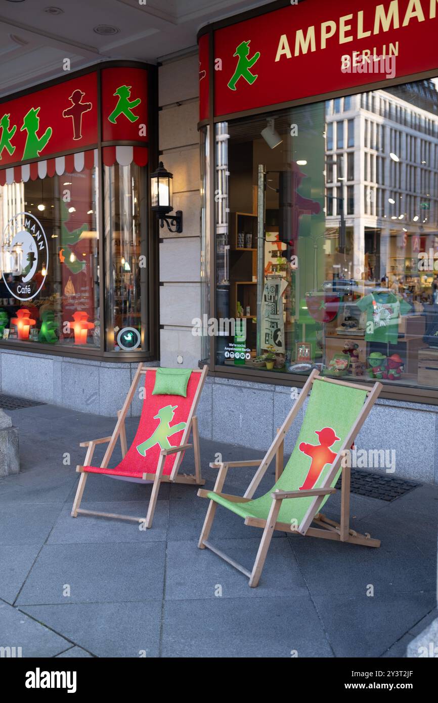 Ampelmann Berlin Stockfoto