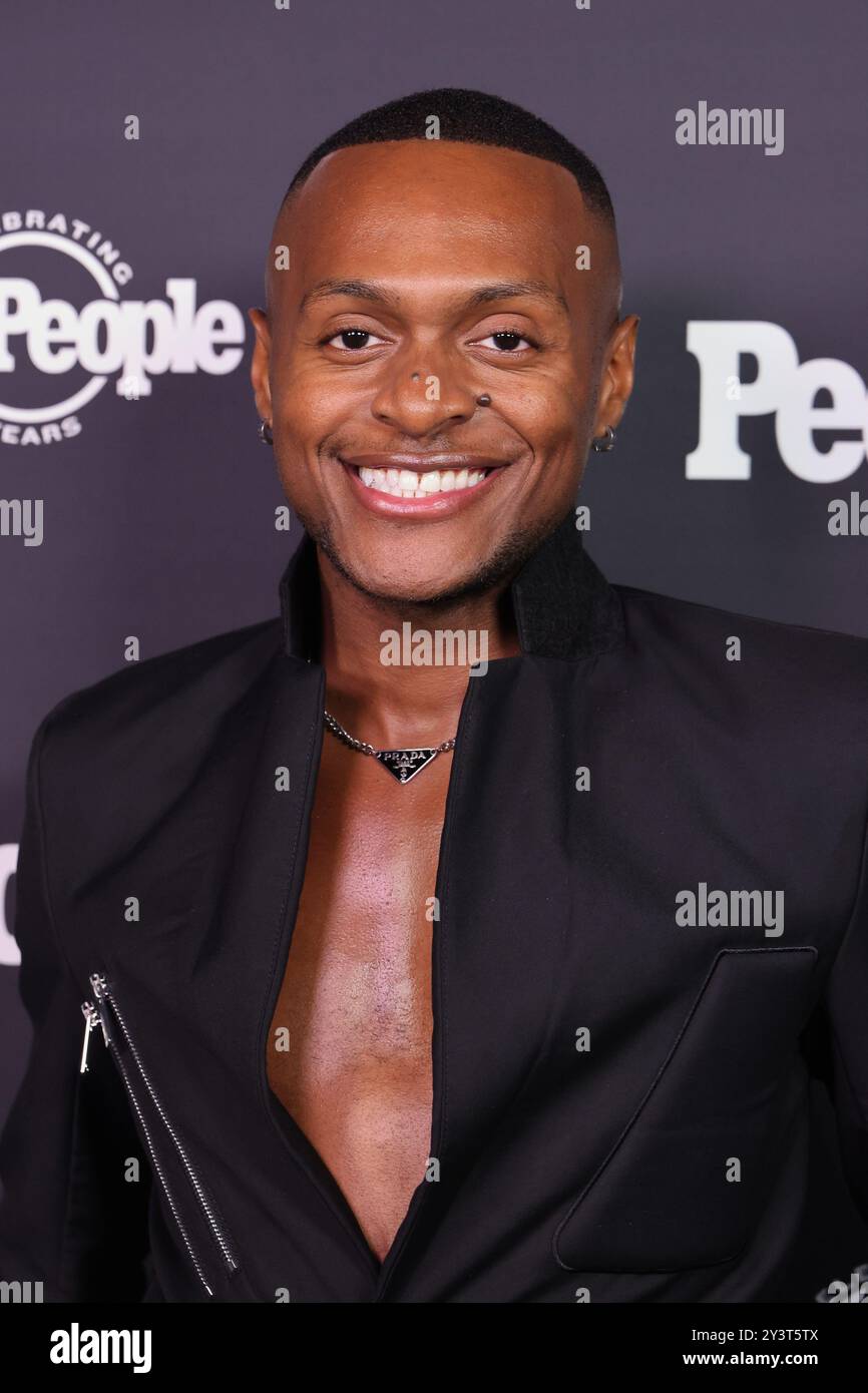 Steven Clark nimmt am 13. September 2024 im Chain House in Los Angeles, Kalifornien, am 50. Jahrestag des People + Chain Celebrate People Magazine Teil. Foto: Crash/imageSPACE/SIPA USA Stockfoto