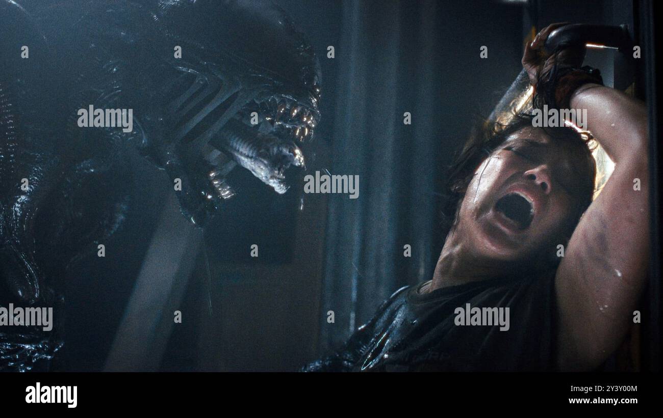 CAILEE SPAENY in ALIEN: ROMULUS (2024), Regie: FEDE ALVAREZ. Quelle: 20th Century Studios / Scott Free Productions / Album Stockfoto