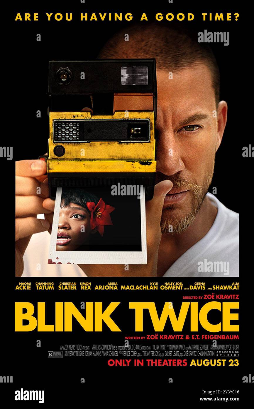 CHANNING TATUM in BLINK TWO (2024), Regie: ZOE KRAVITZ. Quelle: Free Association / Bruce Cohen Productions / Album Stockfoto