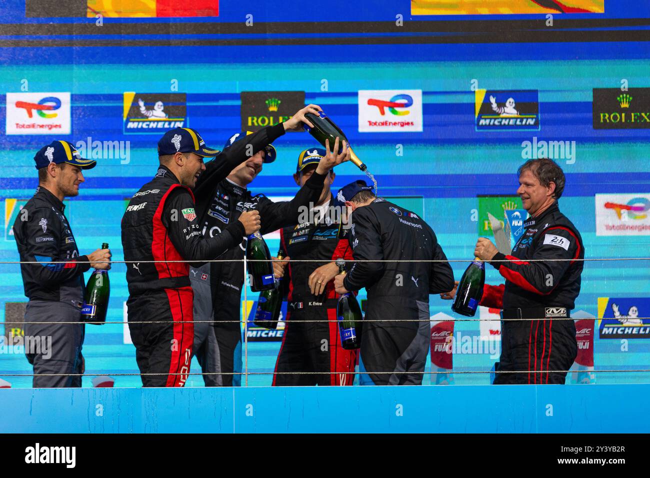 Oyama, Japon. September 2024. VANTHOOR Dries (bel), BMW M Team WRT, BMW Hybrid V8, Porträt während der 6 Stunden von Fuji 2024, 7. Runde der FIA Langstrecken-Weltmeisterschaft 2024, vom 13. Bis 15. September 2024 auf dem Fuji Speedway in Oyama, Shizuoka, Japan - Foto Javier Jimenez/DPPI Credit: DPPI Media/Alamy Live News Stockfoto