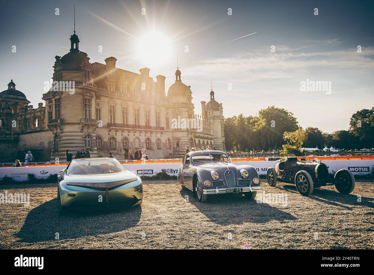 Chantilly, Frankreich. September 2024. Remise des Best of Show während der 7. Ausgabe der Chantilly Arts & Elegance - Richard Mille im Domaine du Château de Chantilly, 13. Bis 15. September 2024, in Chantilly, Frankreich - Foto Damien Saulnier/DPPI Credit: DPPI Media/Alamy Live News Stockfoto