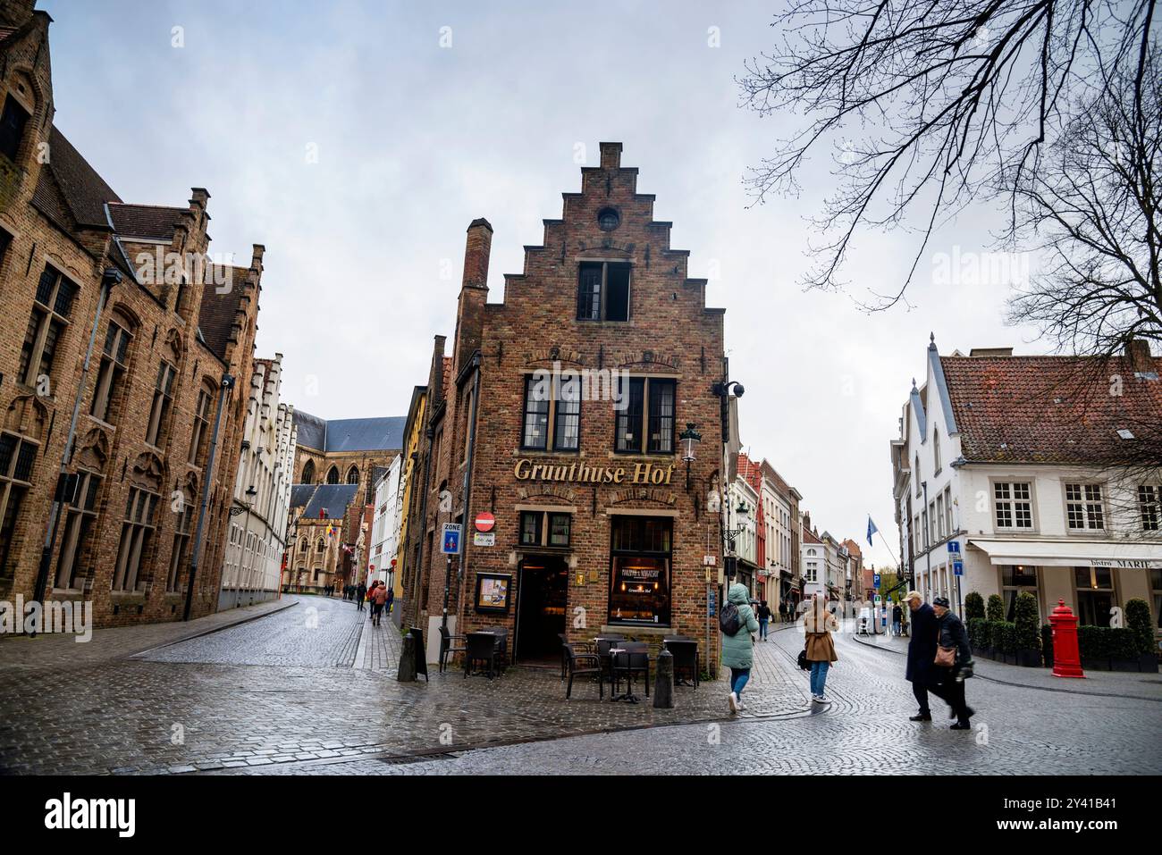 Brügge, Belgien. Stockfoto