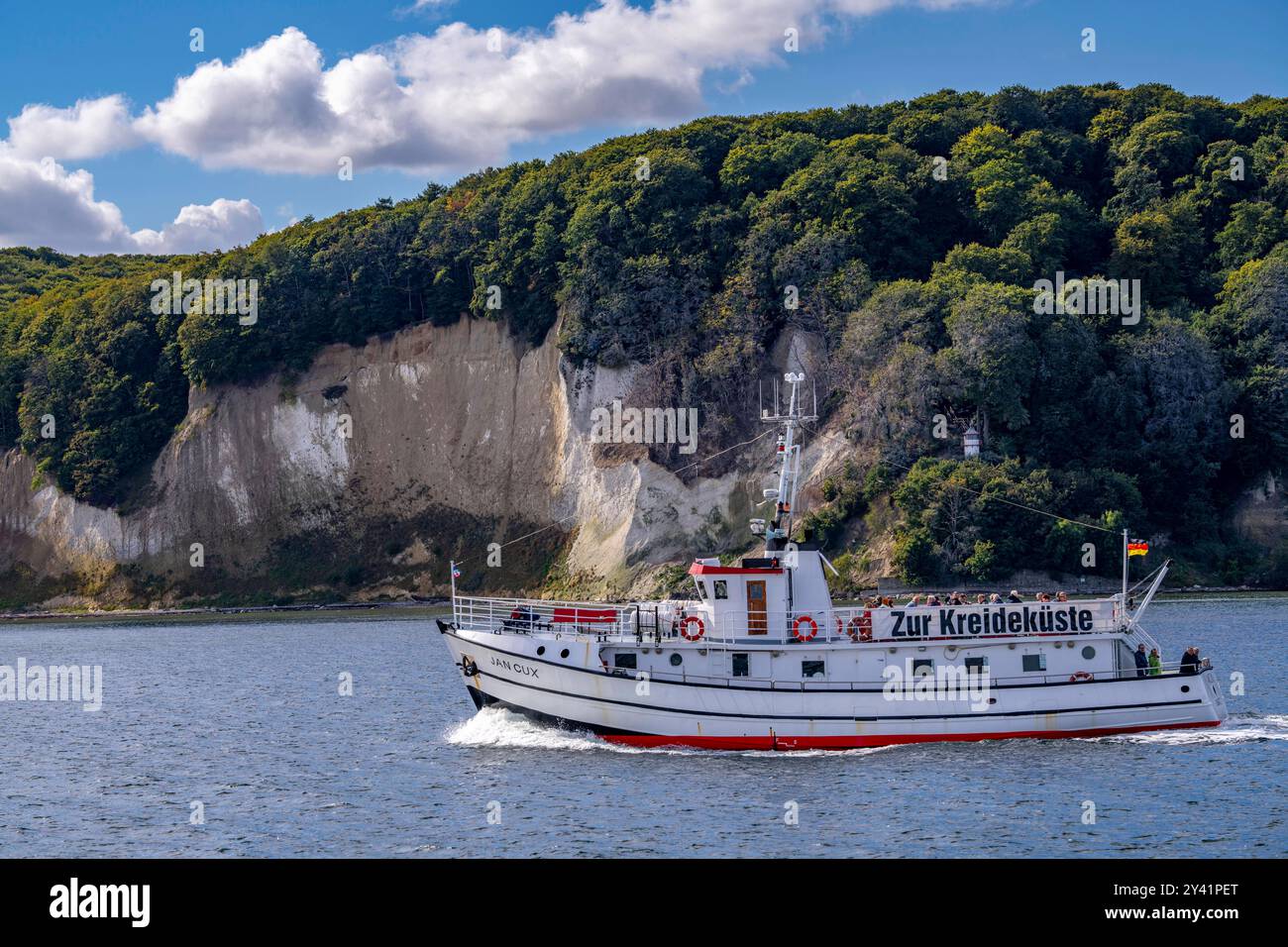 Ausflugsboot Jan Cox, Rundfahrt zu den Kreidefelsen von Rügen ...