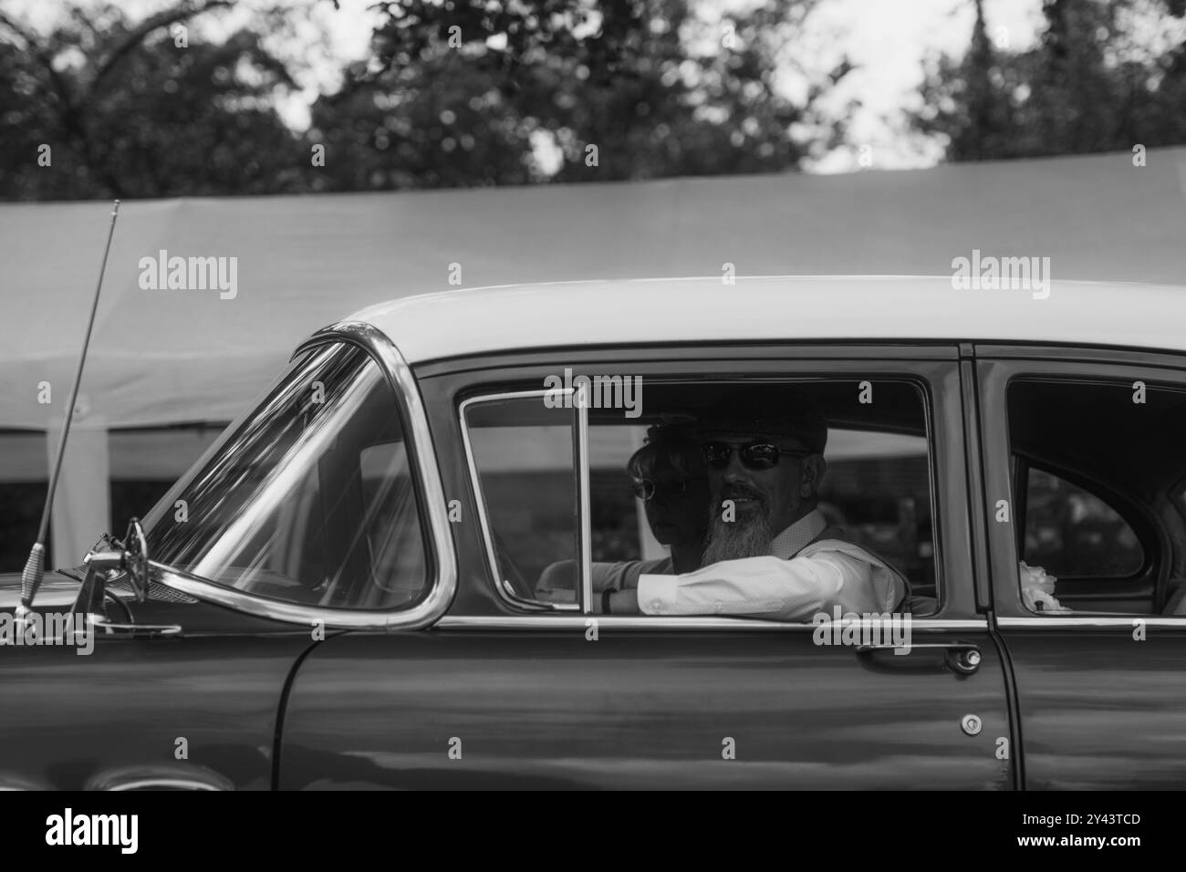 Antwerpen Concours d'Elegance - 08/09/2024 - 19. Ausgabe - allgemeine Ansicht - Mqwaar Media Stockfoto