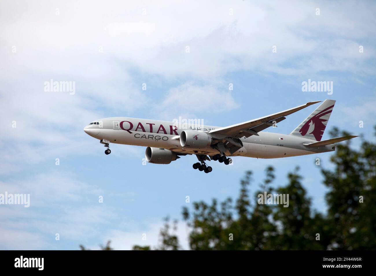 Qatar Cargo, Qatar Airways, Boeing 777-F, A7-BFR Stockfoto