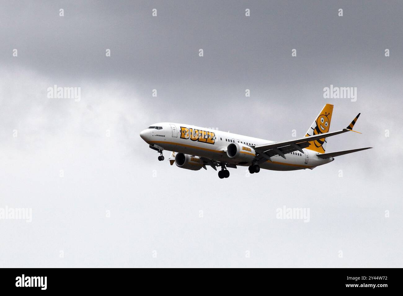 SP-RZF, BUZZ, BOEING 737 MAX 8-200 Stockfoto