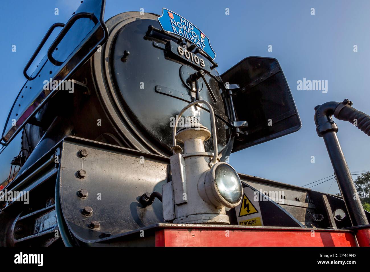 Der Flying Scotsman Steam Train Stockfoto