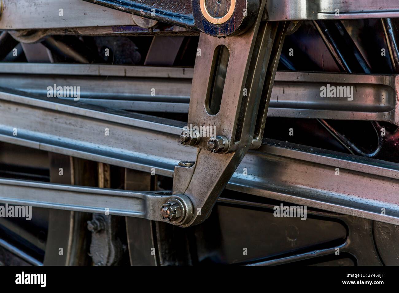 Der Flying Scotsman Steam Train Stockfoto