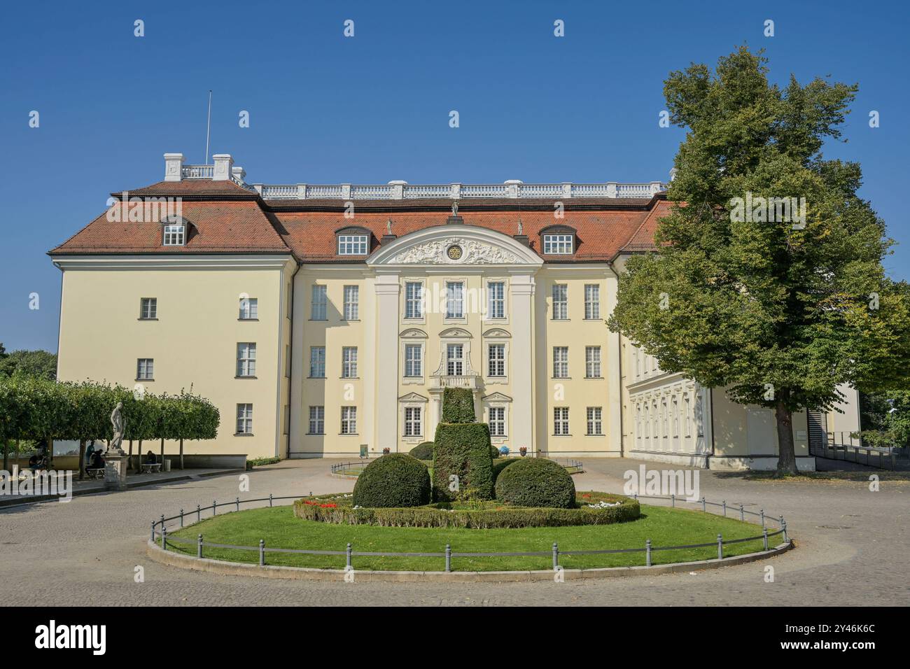 Schloss Köpenick Kunstgewerbemuseum, Schlossinsel, Treptow-Köpenick, Berlin, Deutschland *** Schloss Köpenick Museum für dekorative Kunst, Schlossinsel, Treptow Köpenick, Berlin, Deutschland Stockfoto