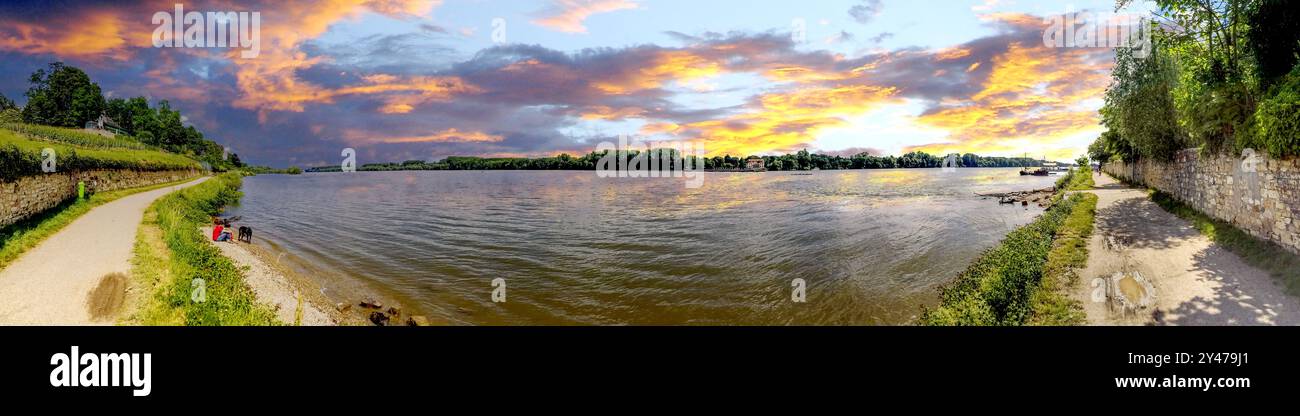Edersee, Deutschland Stockfoto