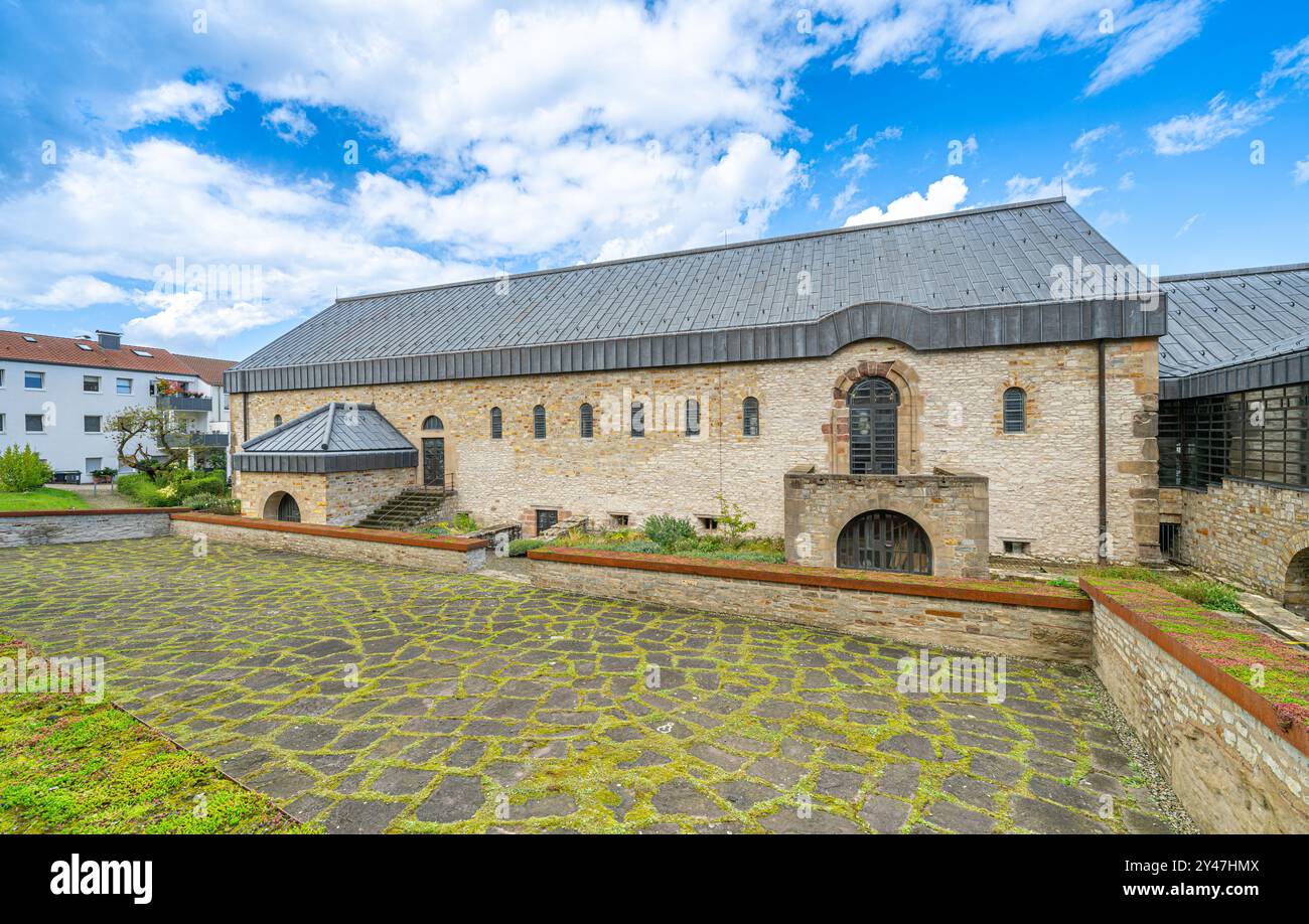 Kaiserpalais, Kaiserpfalz Museum, Paderborn, Ostwestfalen Lippe Region, Nordrhein-Westfalen, Deutschland, Europ Stockfoto