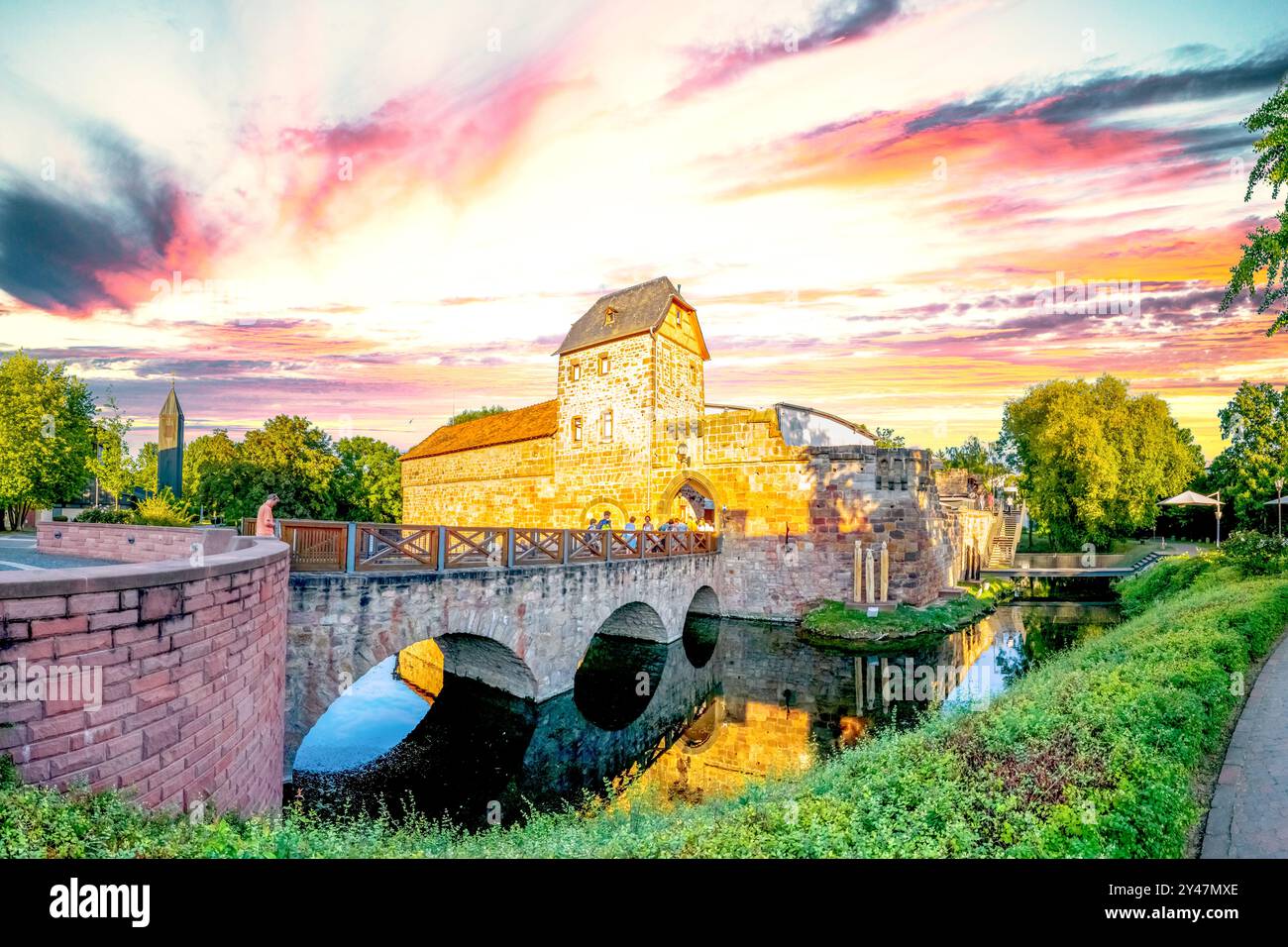 Bad Vilbel, Deutschland Stockfoto