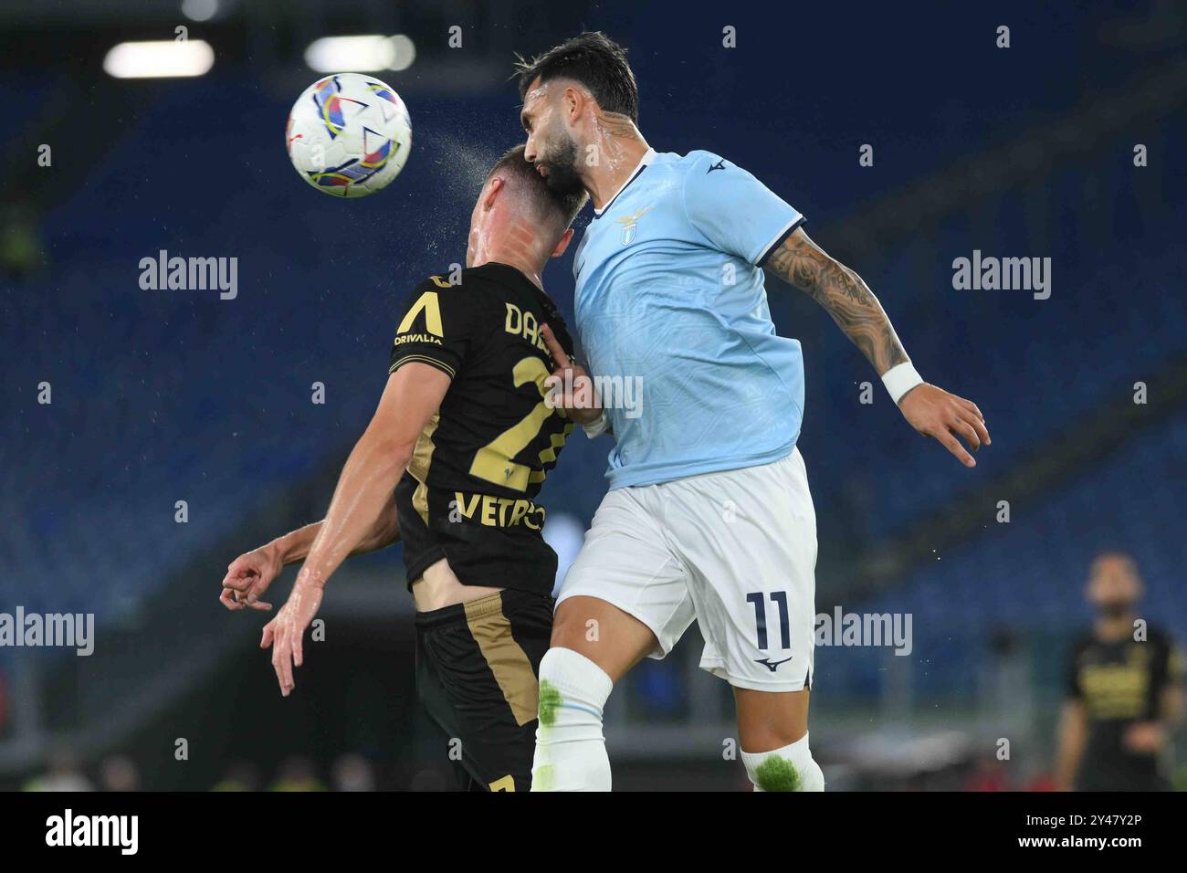 Rom, Italien. September 2024. Während der Serie A Enilive zwischen SS Lazio und Hellas Verona FC: Agostino Gemito/Alamy Live News Stockfoto